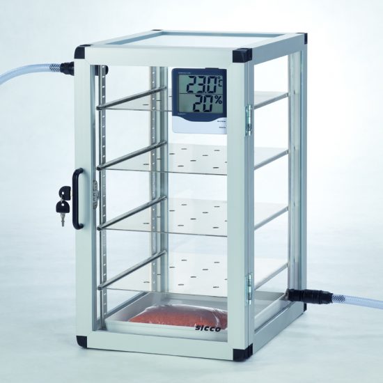 דסיקטור שטיפת גז - Desiccator gas fill